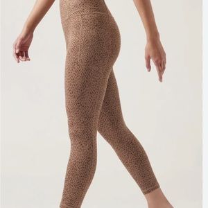 Salutation Stash 7/8 Tight XS  Shanti Animal Beige